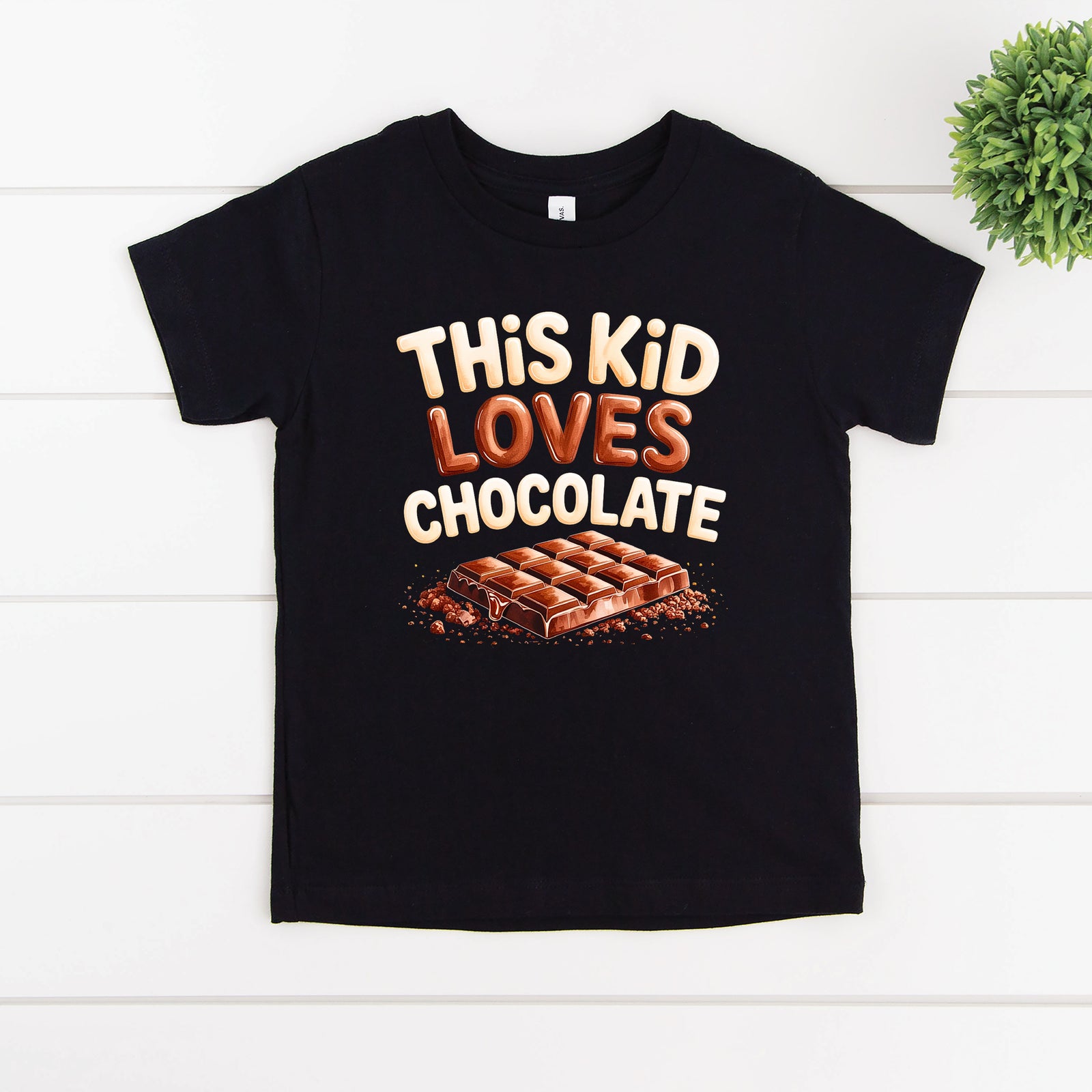 This Kid Loves Chocolate Shirt | Funny Easter Kids Shirt | Chocolate Lover Kids Tee | Easter Egg Hunt Outfit
