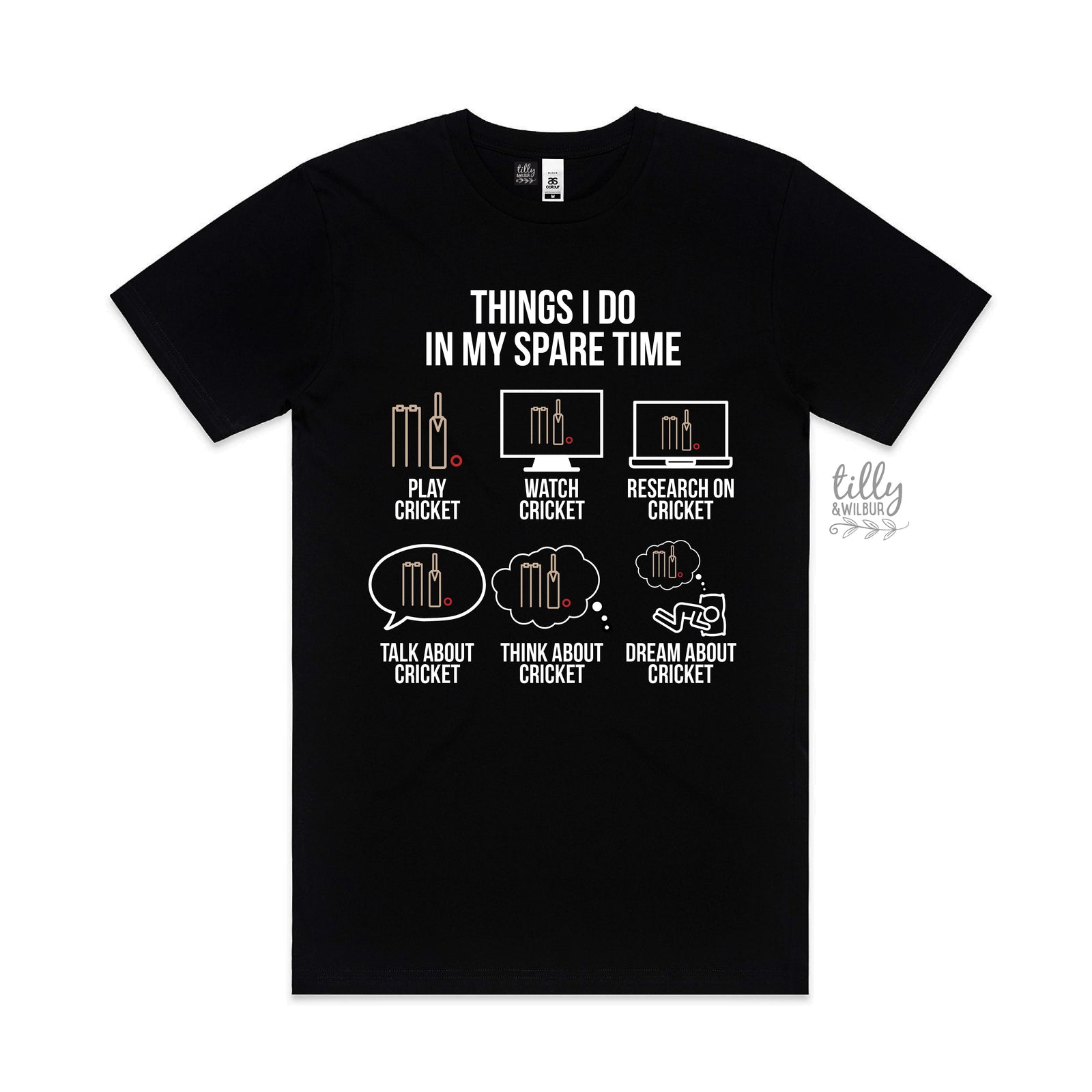 Things I Do In My Spare Time | Cricket (MORE COLOURS & STYLES)