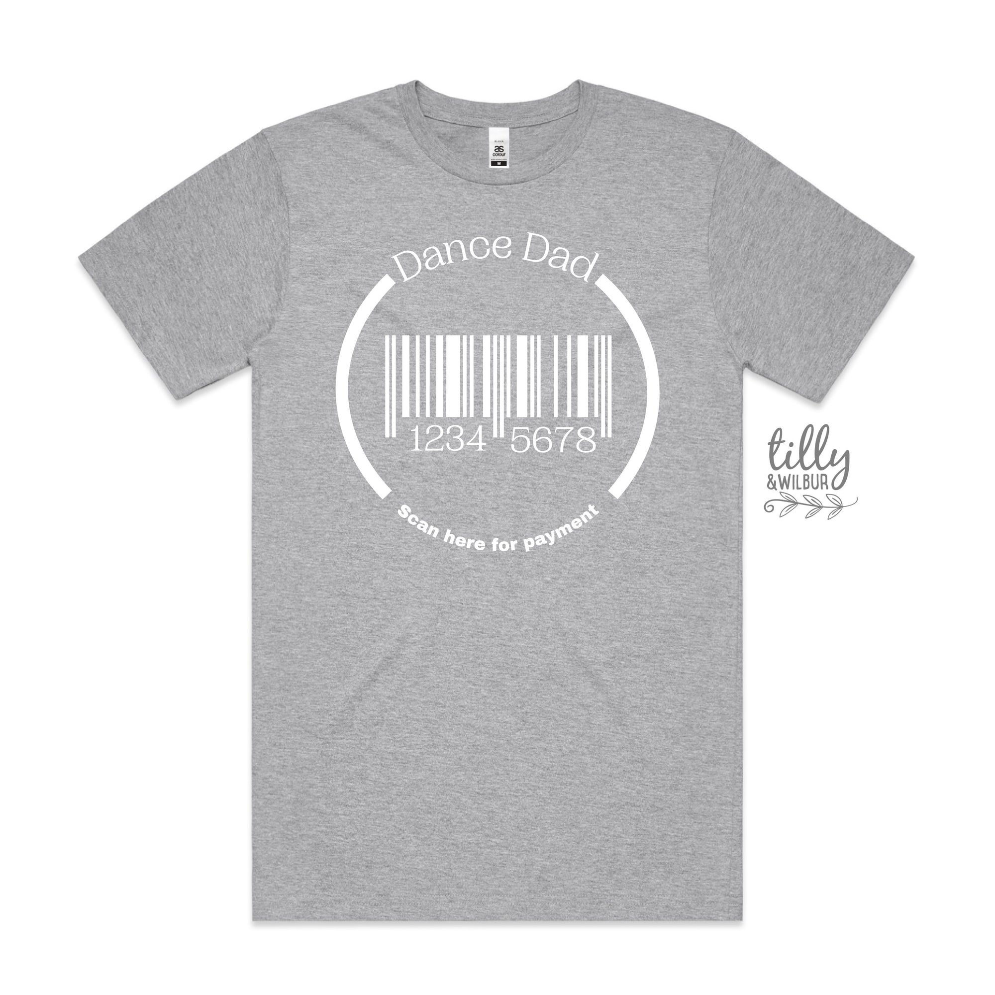Dance Dad Barcode (MORE COLOURS & STYLES)