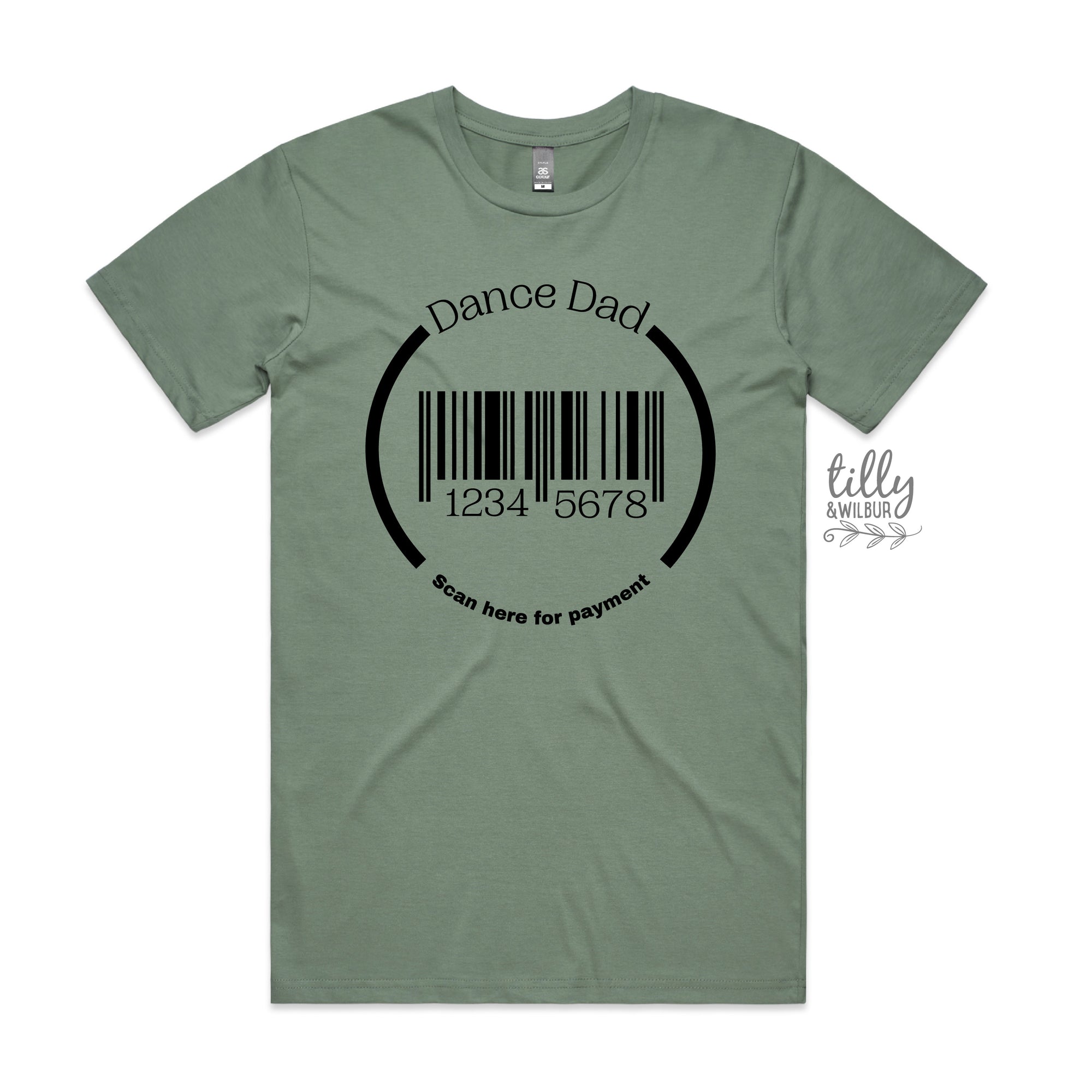 Dance Dad Barcode (MORE COLOURS & STYLES)