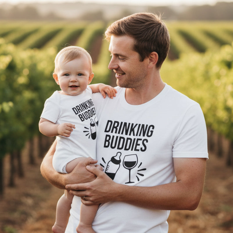 Drinking Buddies Wine &amp; Bottle (MORE COLOURS &amp; STYLES)