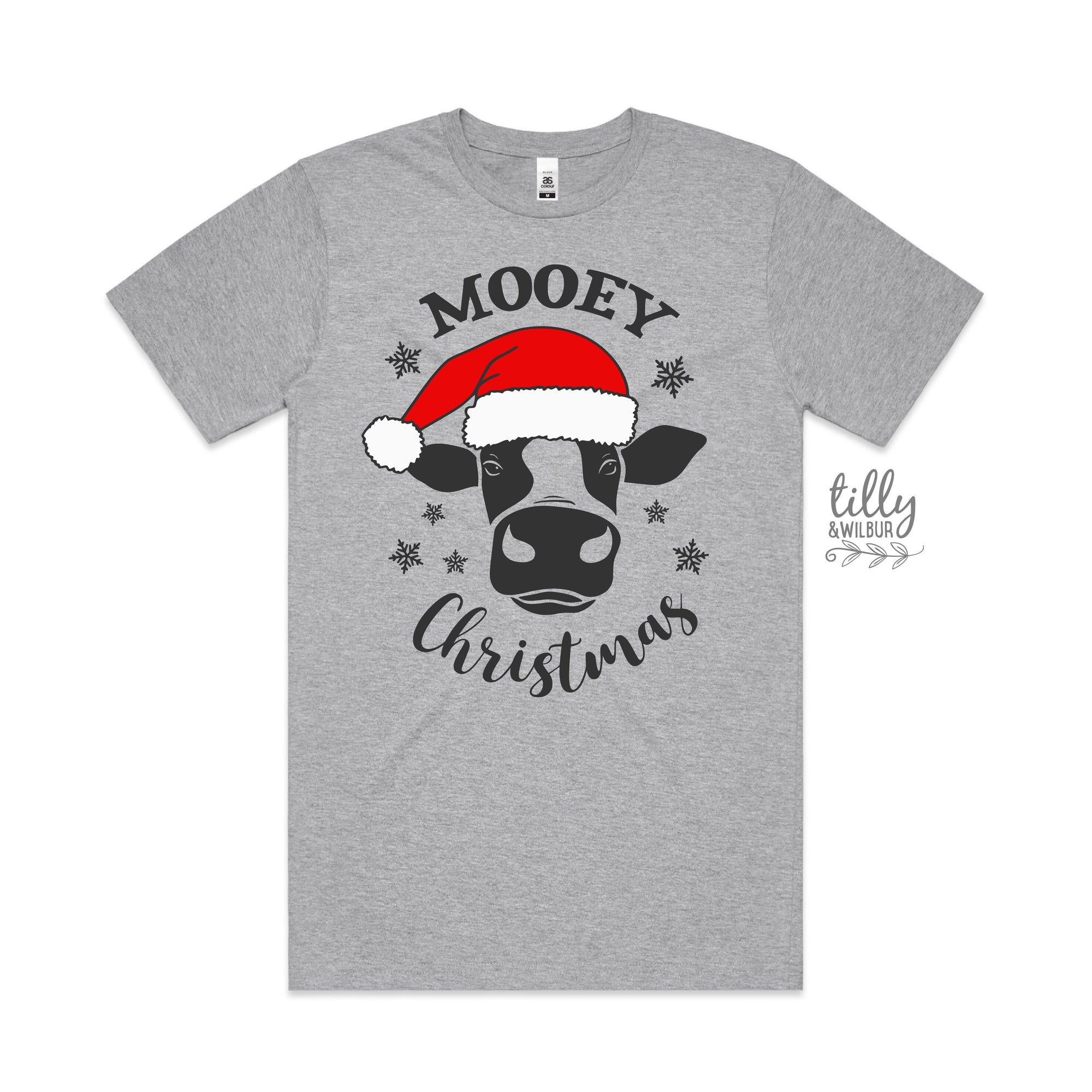 *MORE COLOURS AVAILABLE* Mooey Christmas T-Shirt