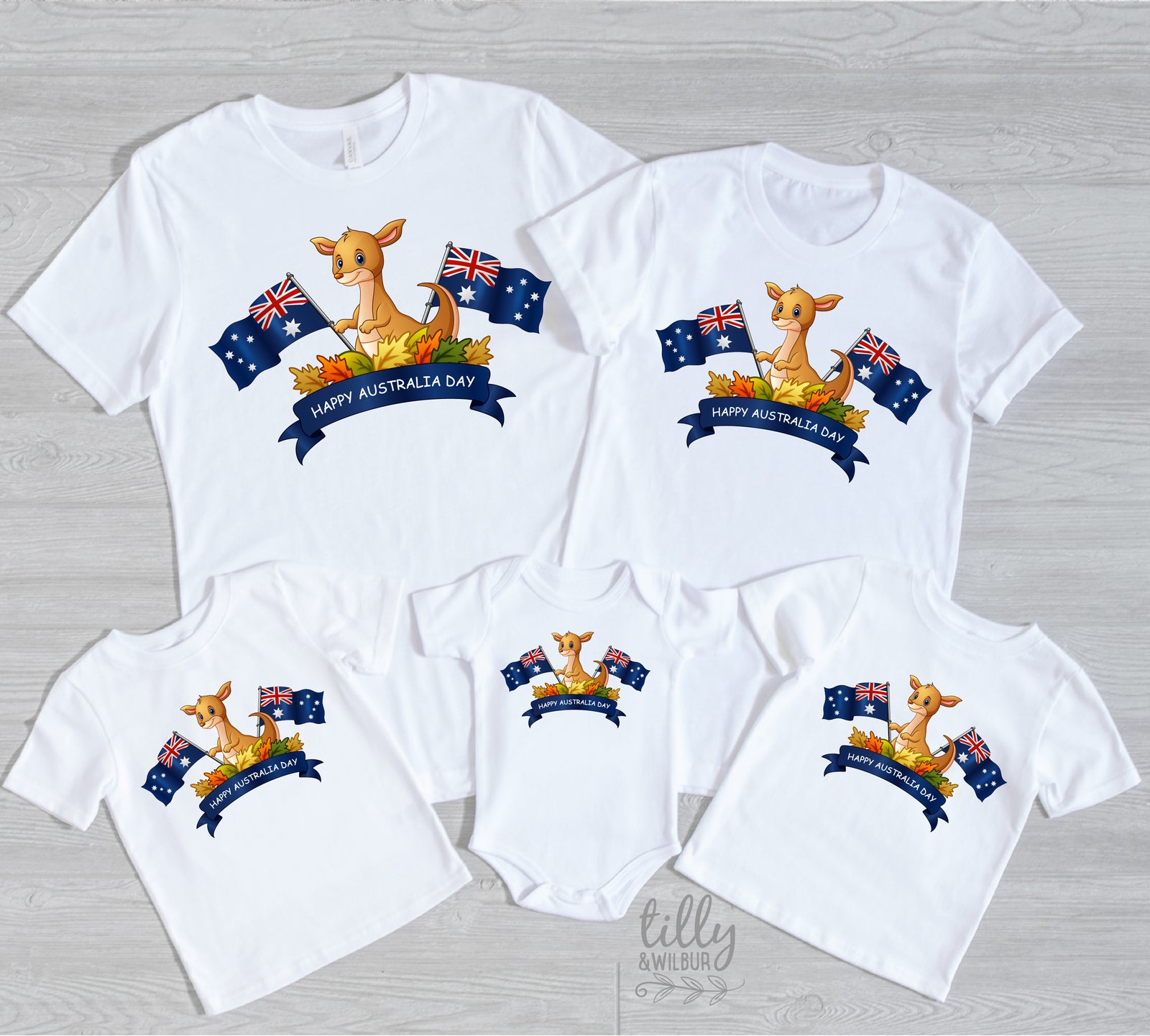 Happy Australia Day MORE COLOURS & STYLES