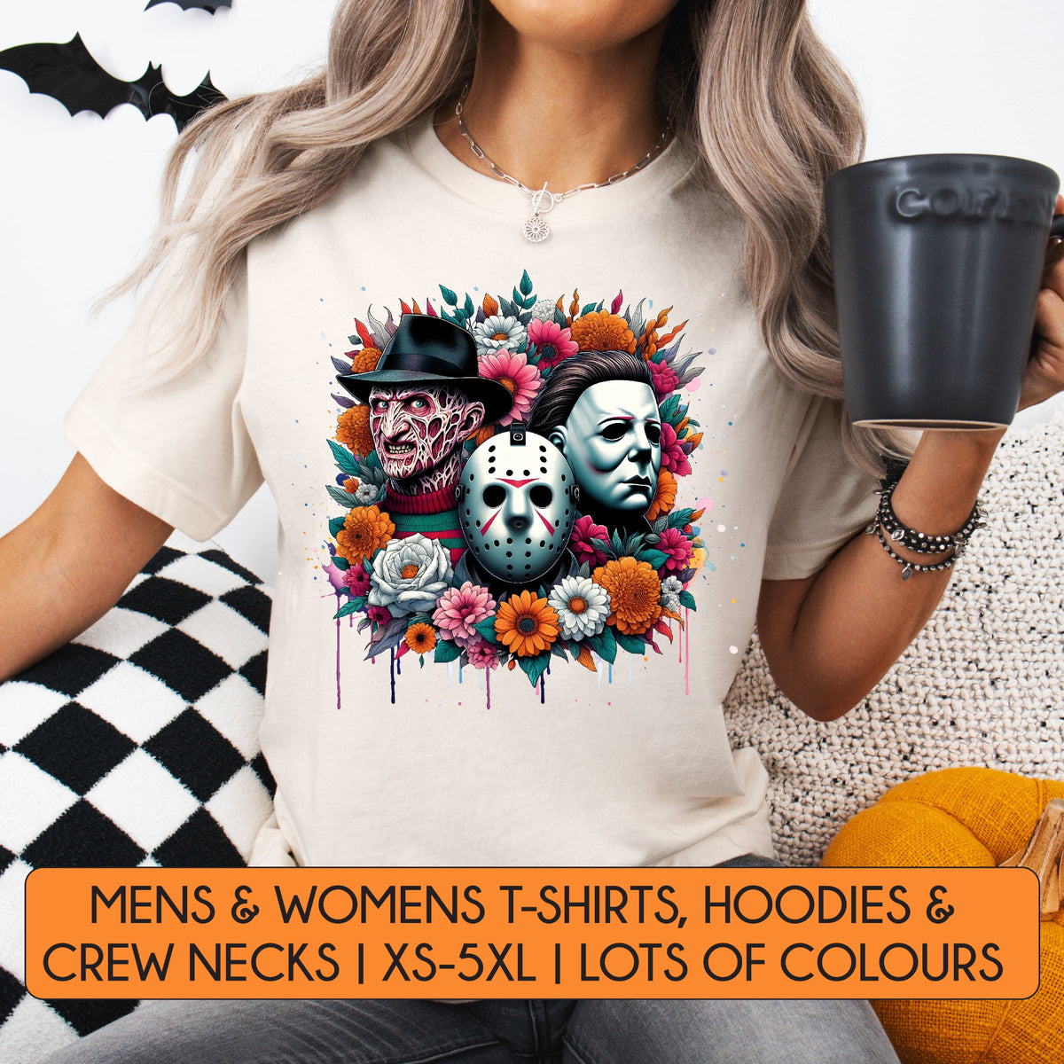 Slasher Trio T-shirt- Colours and sizes for everyone!