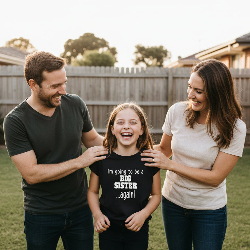 I'm Going To Be A Big Sister Again MORE COLOURS &amp; STYLES