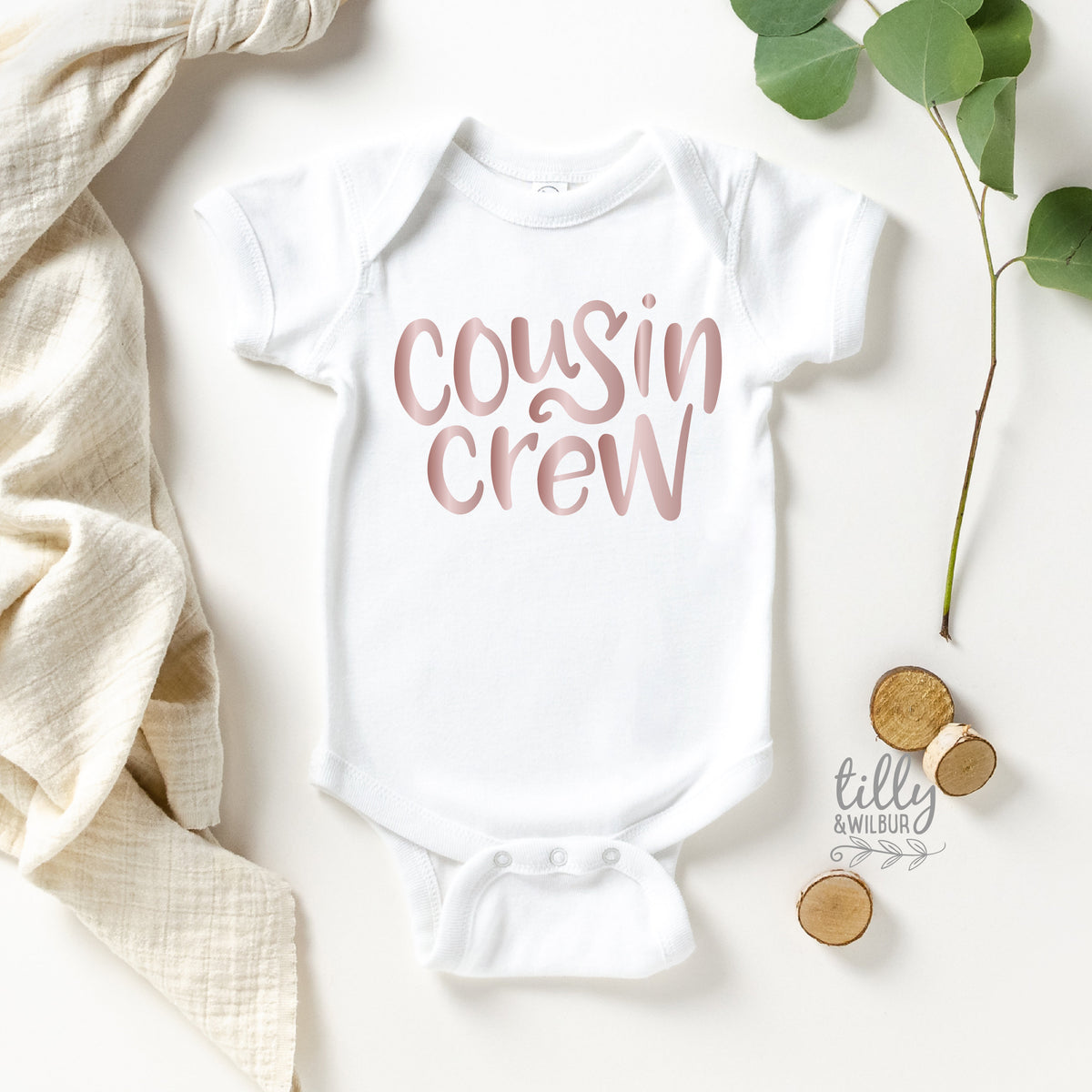 Cousin Crew, Rose Gold Print (MORE COLOURS &amp; STYLES)