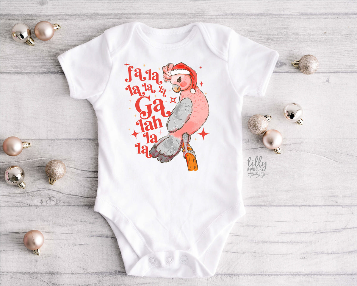 *MORE COLOURS AVAILABLE* Fa La La La Galah Christmas T-Shirt