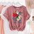 *MORE COLOURS AVAILABLE* Santa Riding Dino Christmas T-Shirt