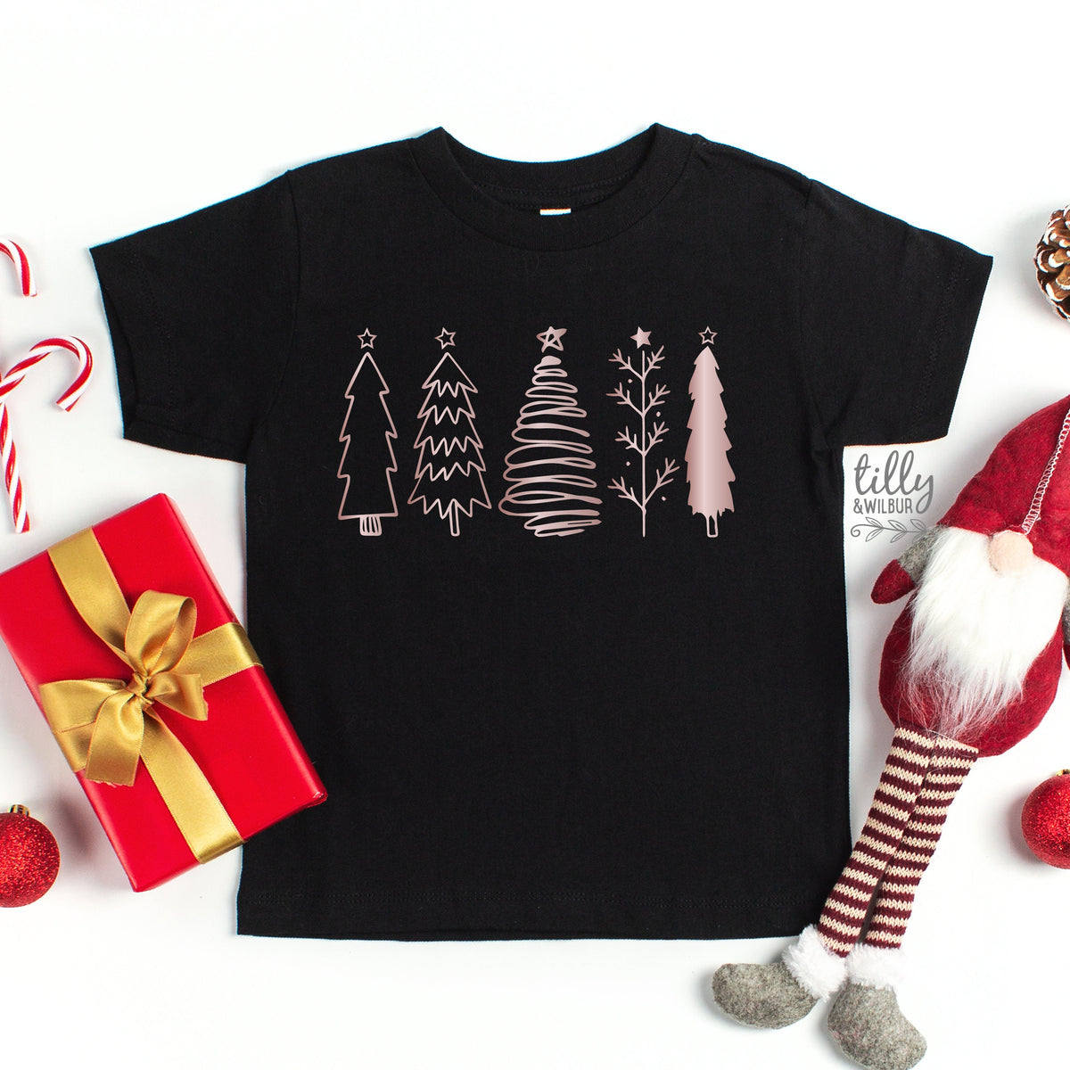 *MORE COLOURS AVAILABLE* Christmas Tree Rose Gold