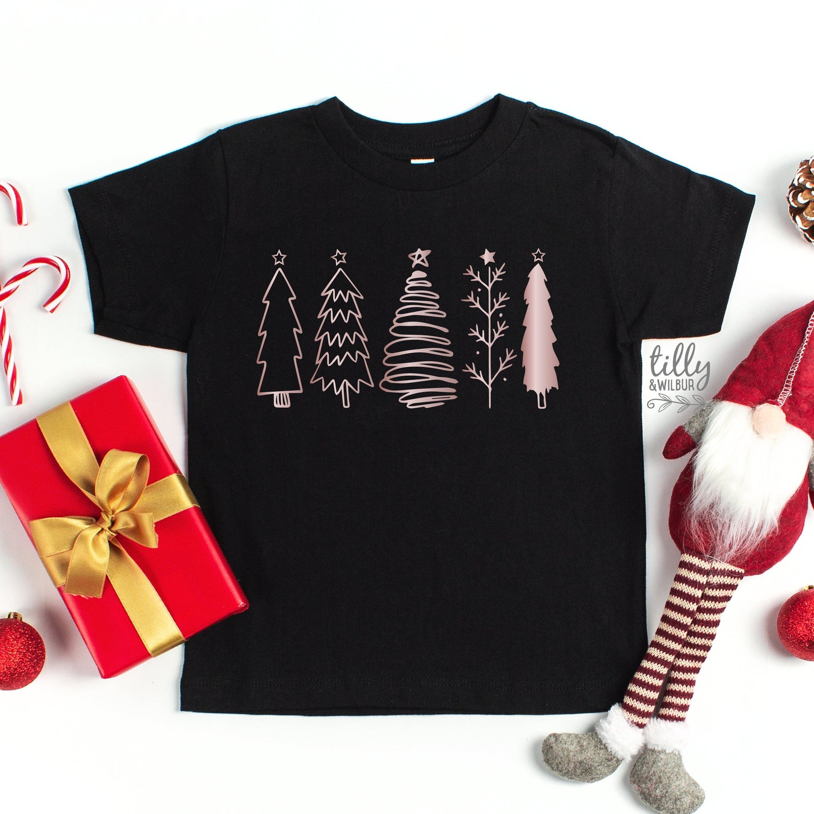 *MORE COLOURS AVAILABLE* Christmas Tree Rose Gold