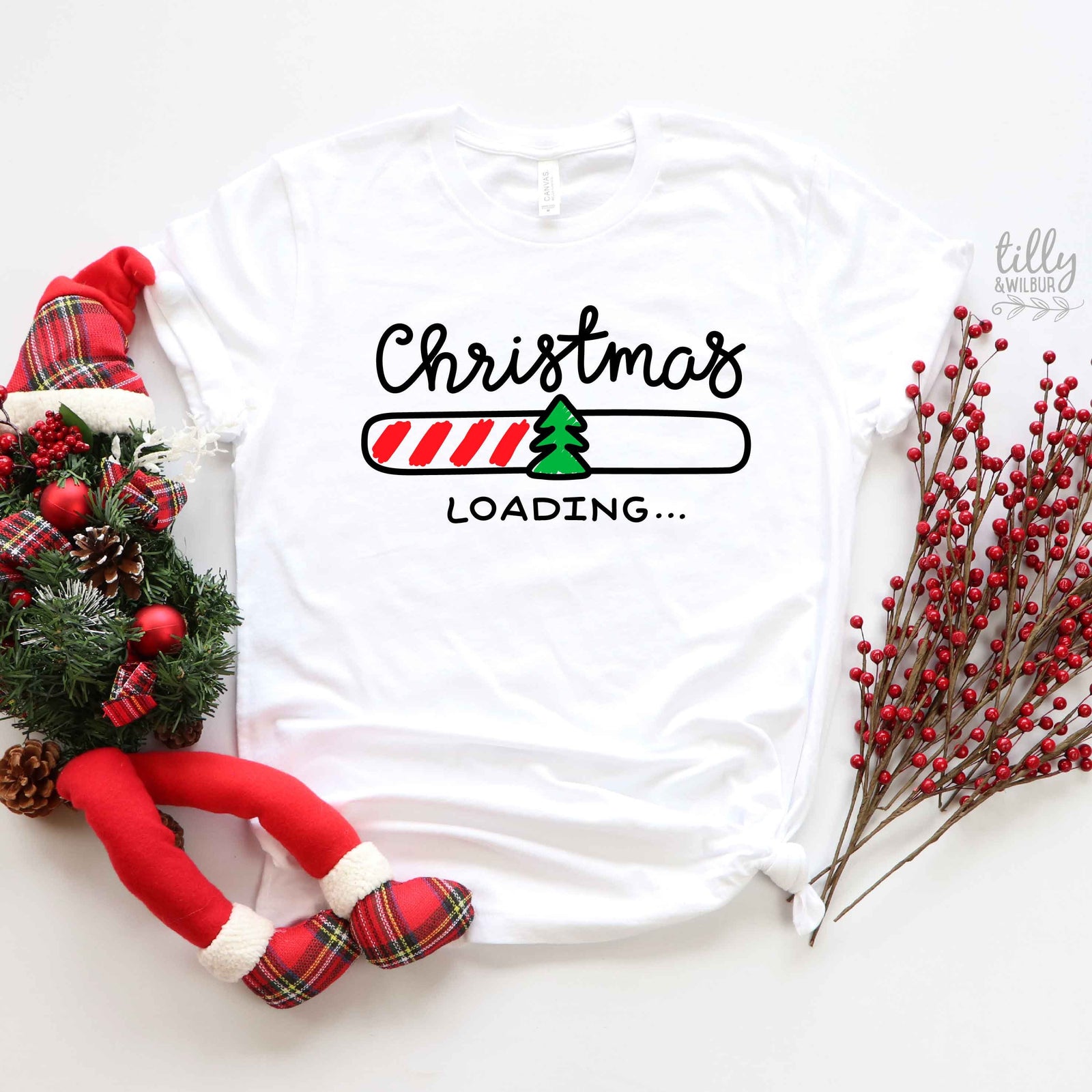 *MORE COLOURS AVAILABLE* Christmas Loading T-Shirt