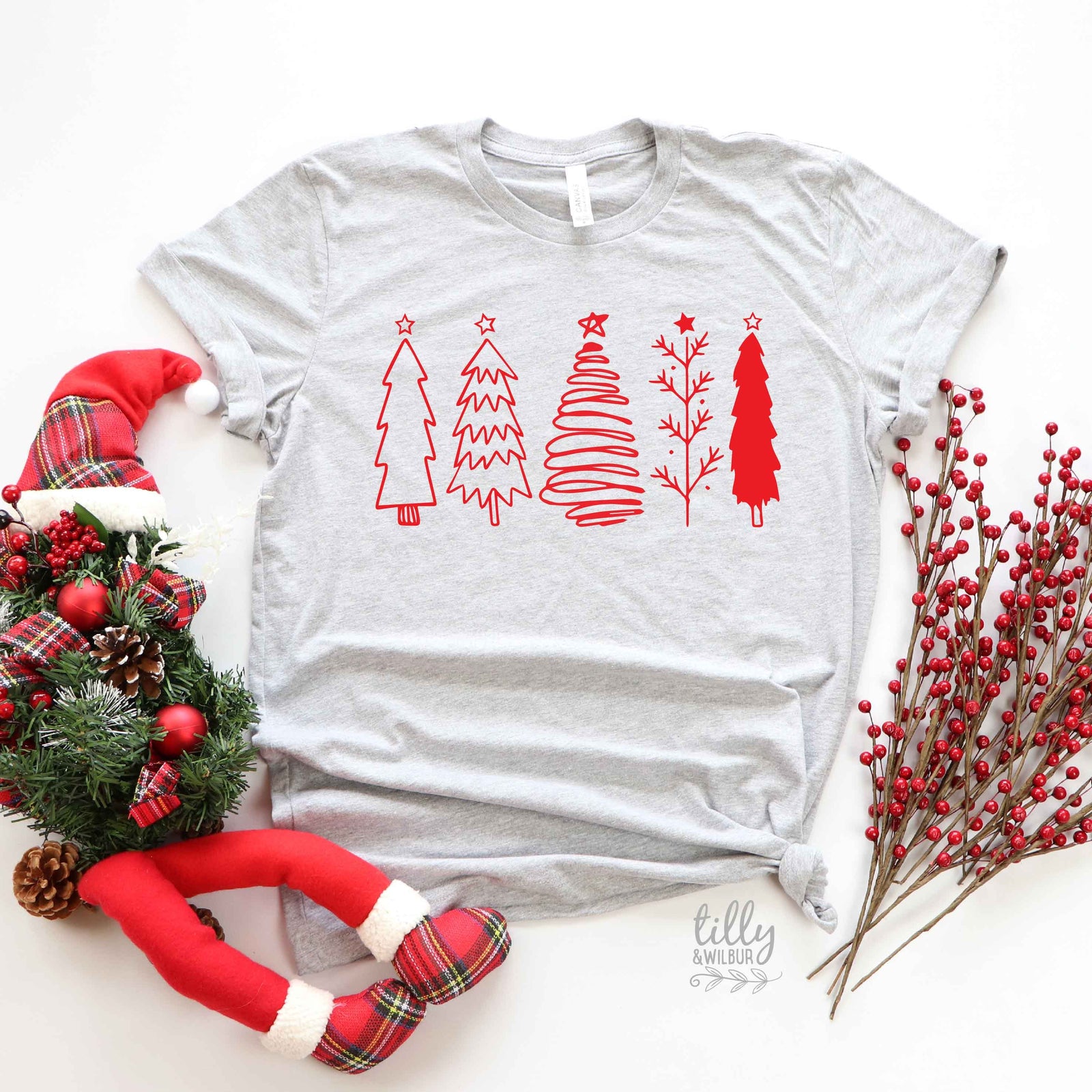 *MORE COLOURS AVAILABLE* Christmas Tree Red