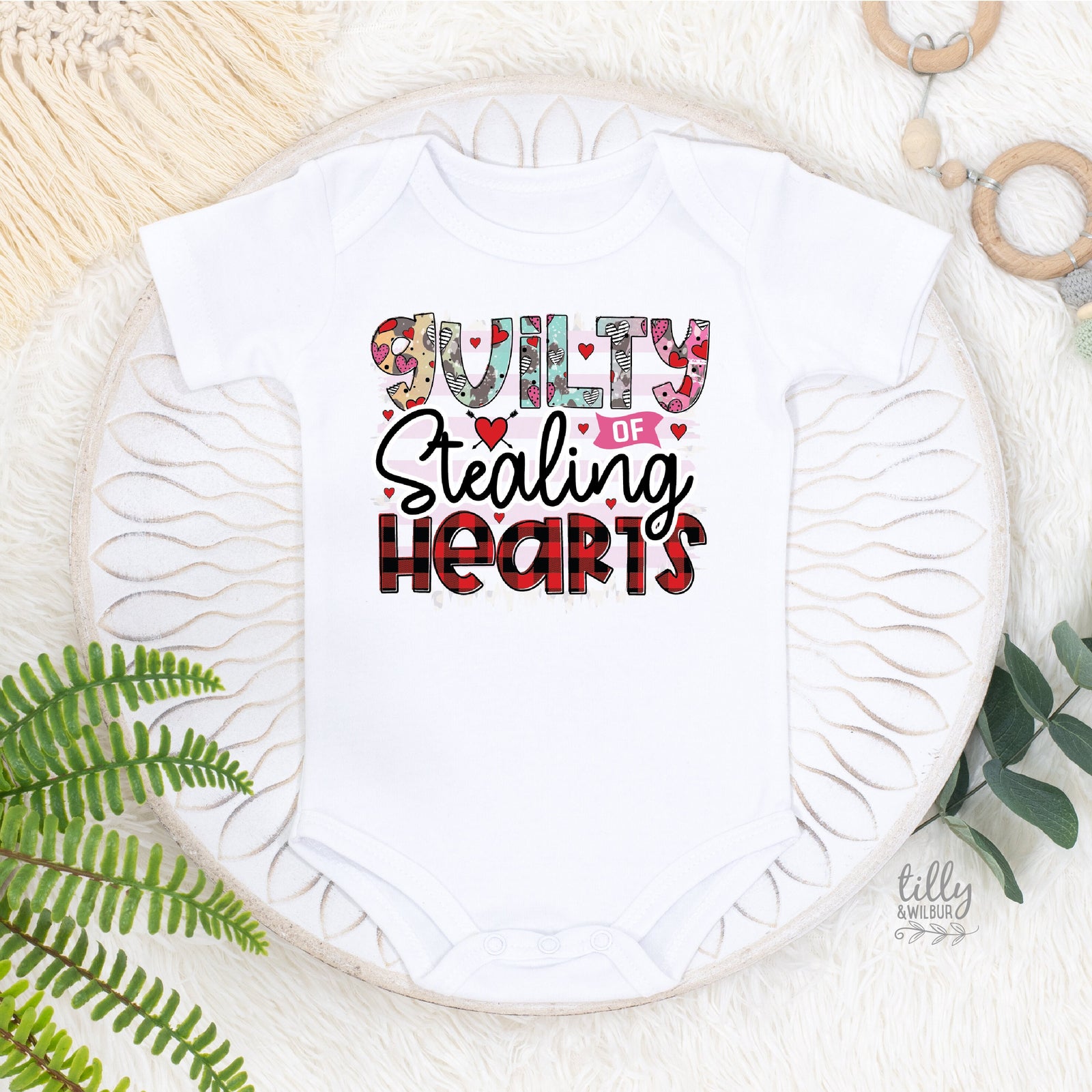 Guilty Of Stealing Hearts T-Shirt, Daddy's Little Valentine T-Shirt, Valentine's Day T-Shirt, Daughter Valentine's Day Gift, Daughter Gift