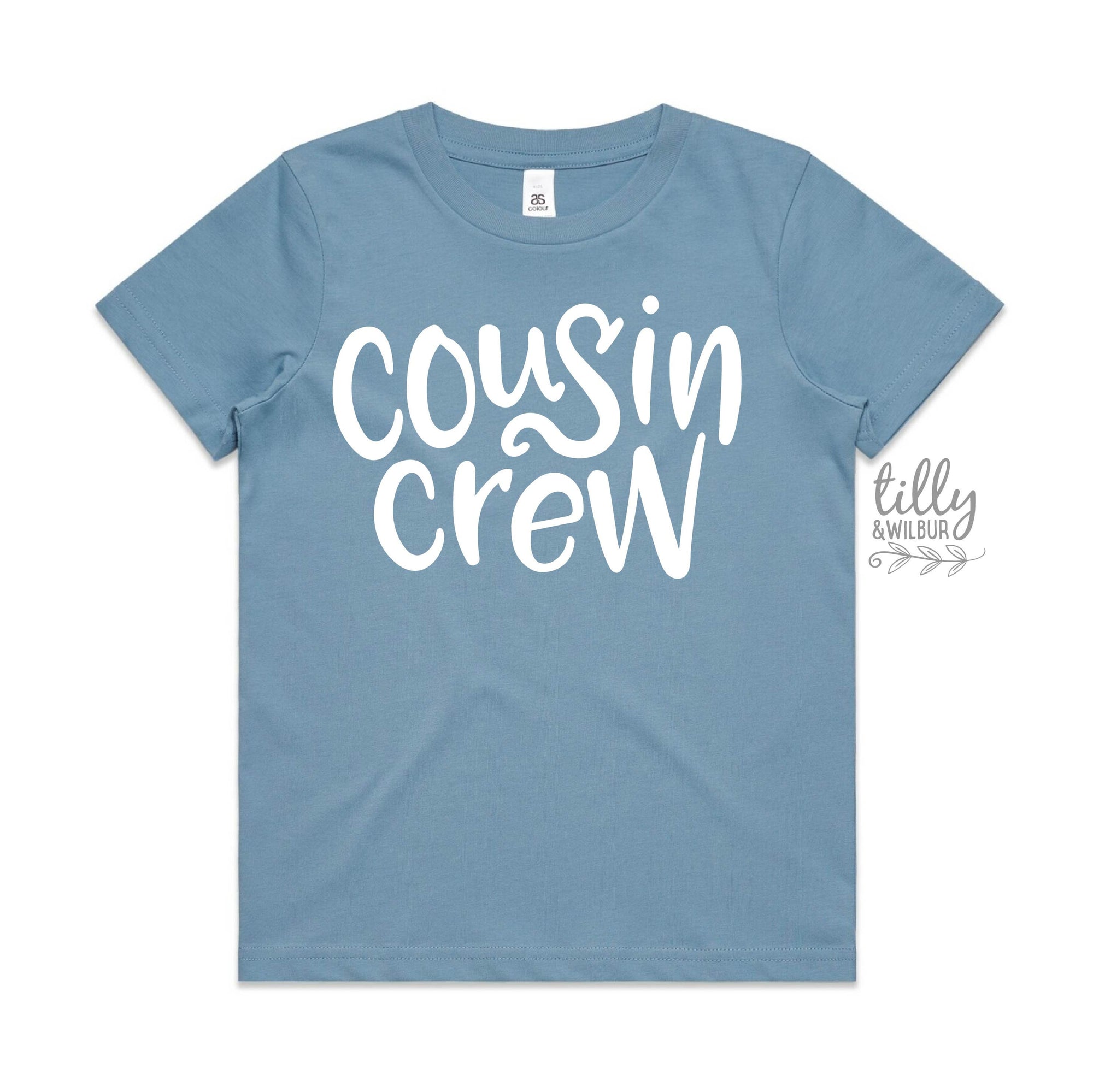 Cousin Crew, White Print (MORE COLOURS & STYLES)