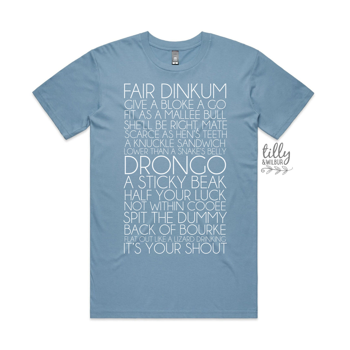 Australian Sayings MORE COLOURS &amp; STYLES
