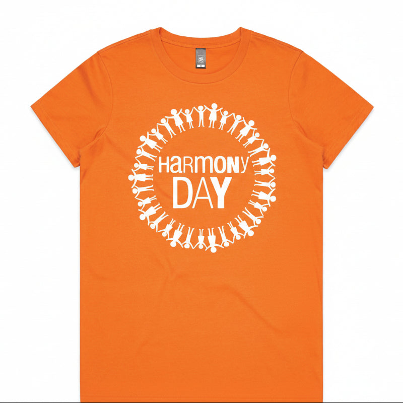 Harmony Day | White Print MORE COLOURS &amp;STYLES