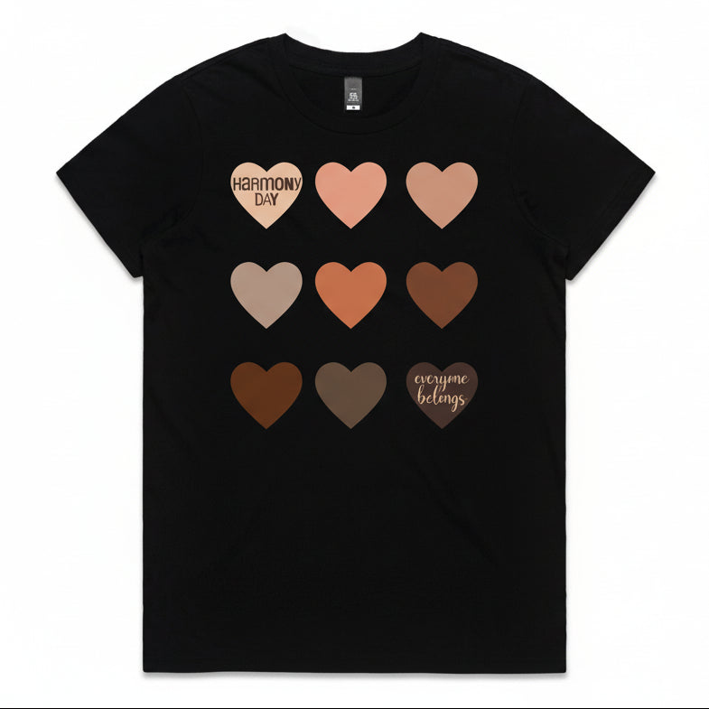 Harmony Day Hearts MORE COLOURS & STYLES