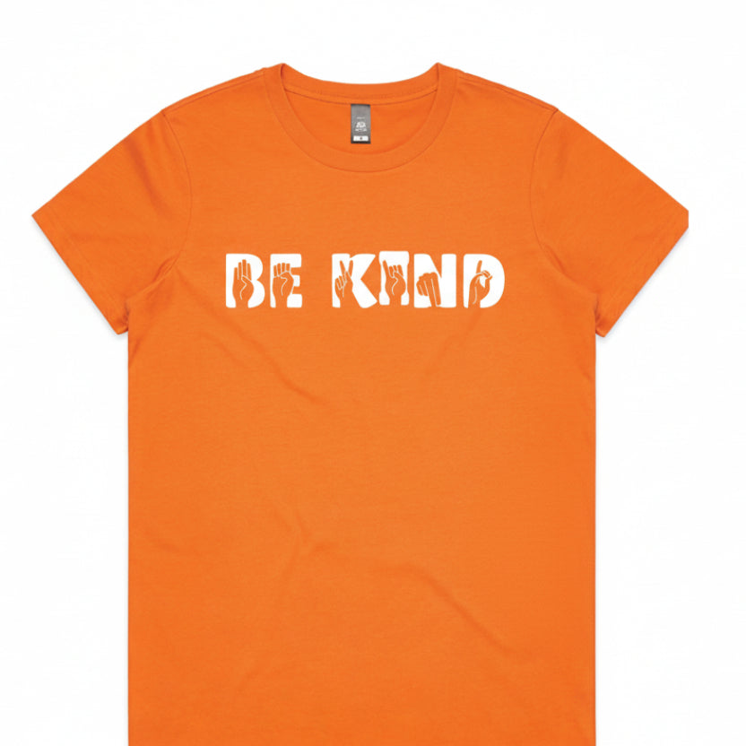Be Kind Sign Language US MORE COLOURS &amp; STYLES