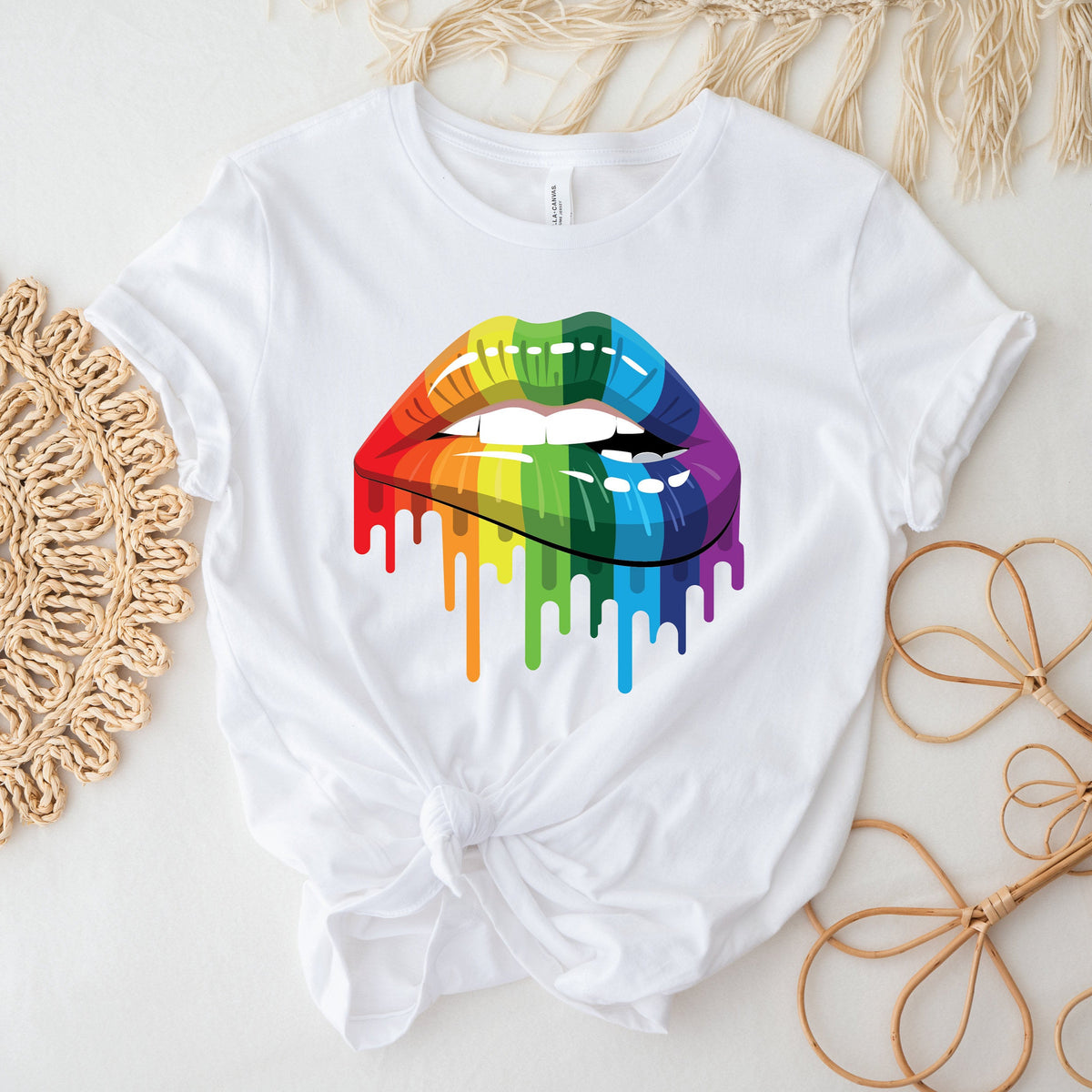 Dripping Rainbow Lips | MORE COLOURS &amp; STYLES
