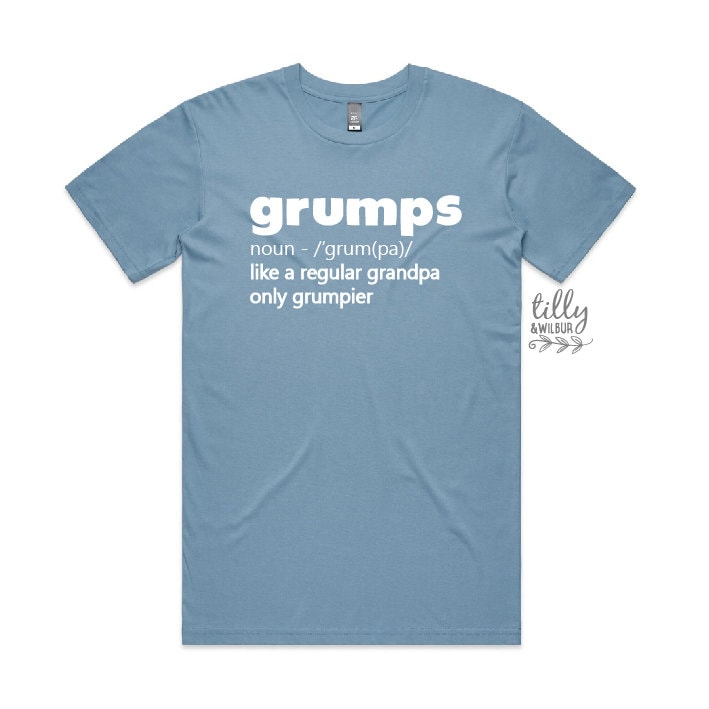 Grumps: Like A Regular Grandpa Only Grumpier MORE COLOURS &amp; STYLES