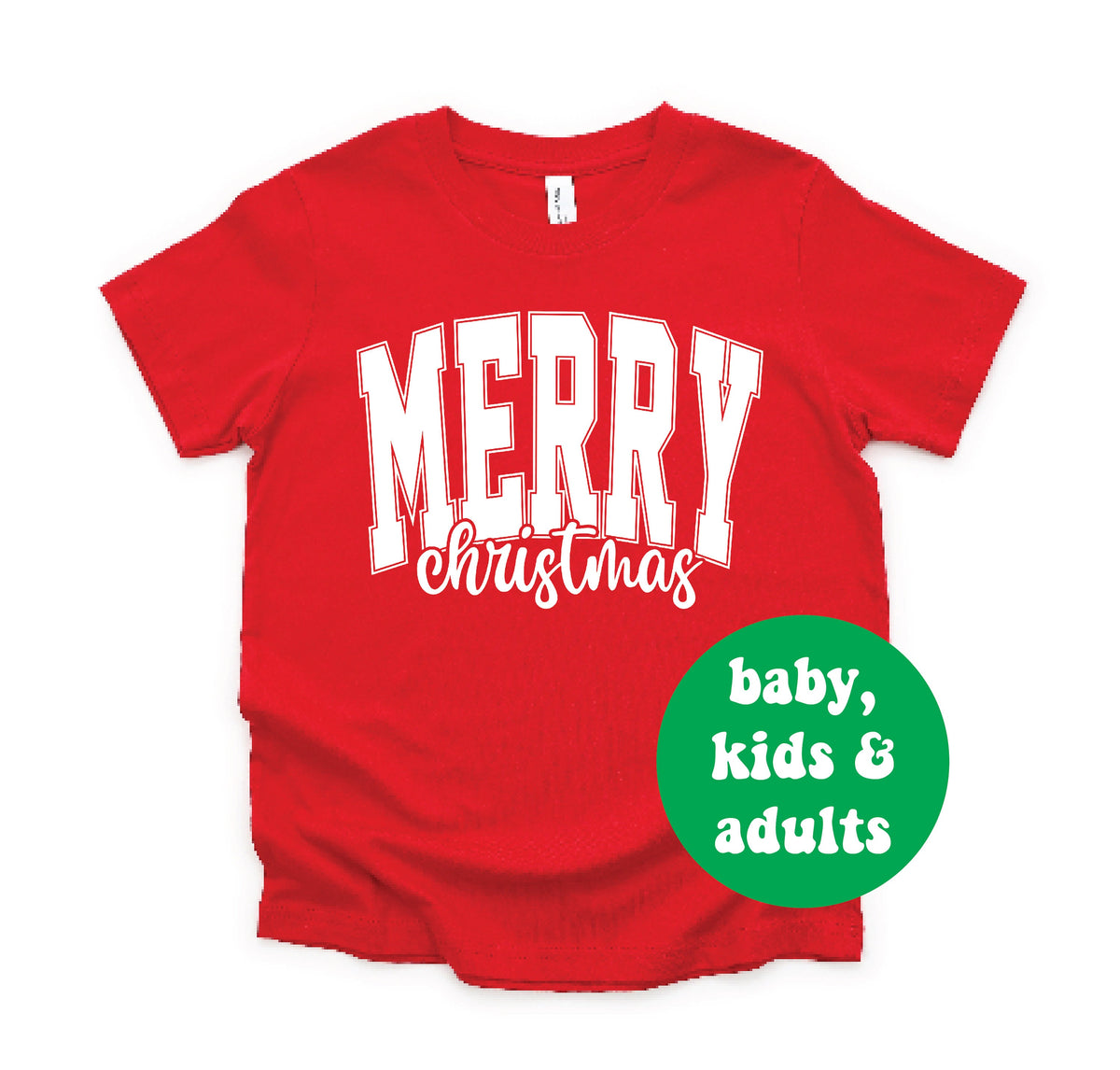 *MORE COLOURS AVAILABLE* Merry Christmas T-shirt