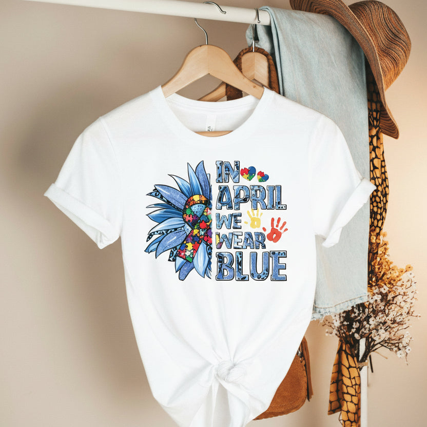 In April We Wear Blue | Autism Awareness | MORE COLOURS &amp; STYLES
