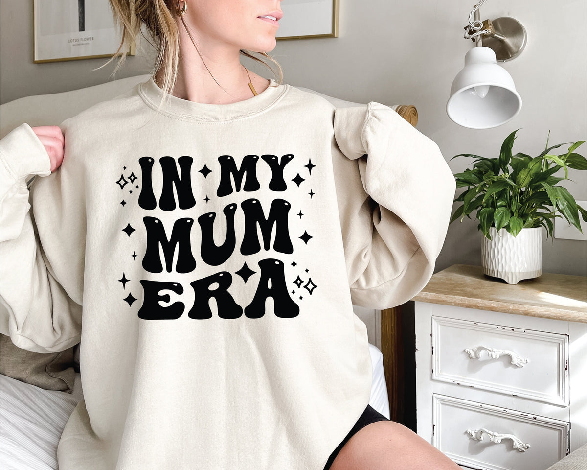 In My Mum Era Jumper, Funny Mother&#39;s Day Gift, Funny Mum Gift, Mum Life Jumper, New Mum Gift, 1st Mother&#39;s Day Gift, Mama Sweatshirt