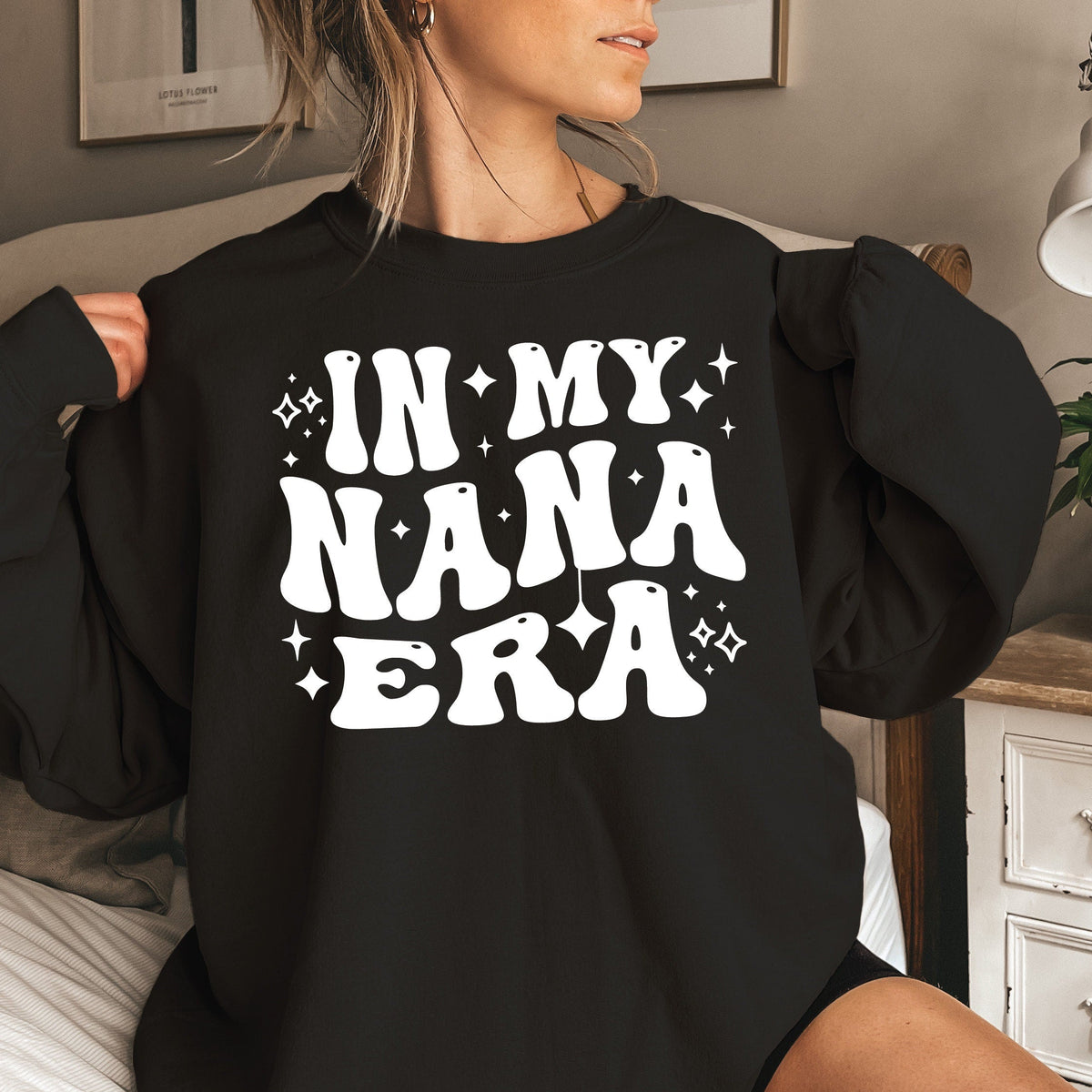In My Nana Era Jumper, Funny Nana Gift, Grandma Gift, Mum Life Jumper, Nana Gift, Mother's Day Gift, Nana Sweatshirt,