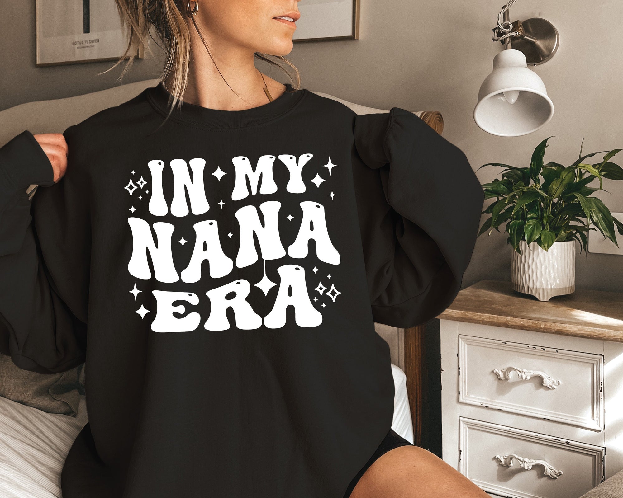 In My Nana Era Jumper, Funny Nana Gift, Grandma Gift, Mum Life Jumper, Nana Gift, Mother's Day Gift, Nana Sweatshirt,