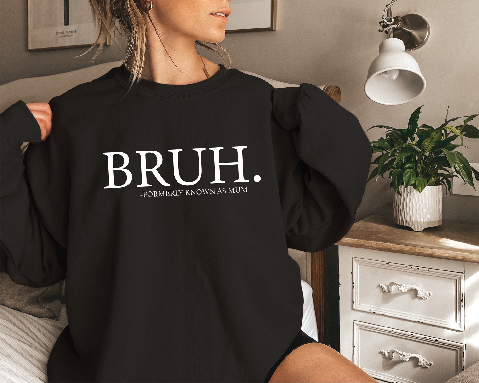 Bruh Formerly Known As Mum Jumper, Mama Mummy Mum Bruh Sweatshirt, Mama Sweatshirt, Funny Mother's Day Gift, Funny Mum Gift, Mum Life Jumper