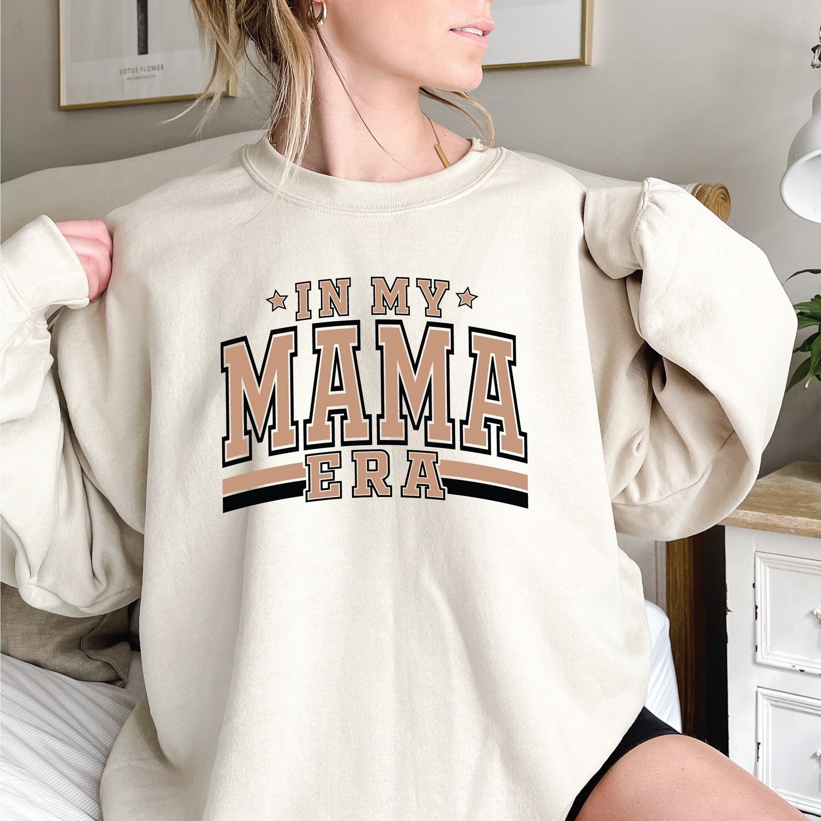 In My Mama Era Jumper, Funny Mother's Day Gift, Funny Mum Gift, Mum Life Jumper, New Mum Gift, 1st Mother's Day Gift, Mama Sweatshirt