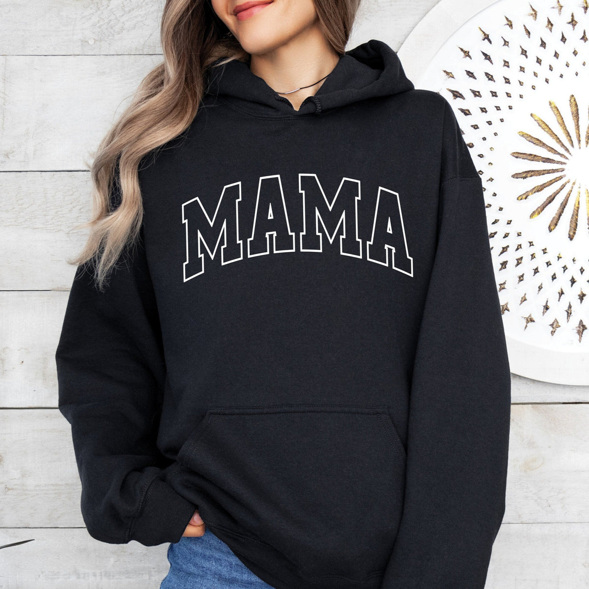 Mama Hoodie, Mother's Day Jumper, Mama Hoody, Mama Jumper, Mothers Day Gift, Mama Gift, Mum Life Jumper, New Mum Gift, Varsity Print