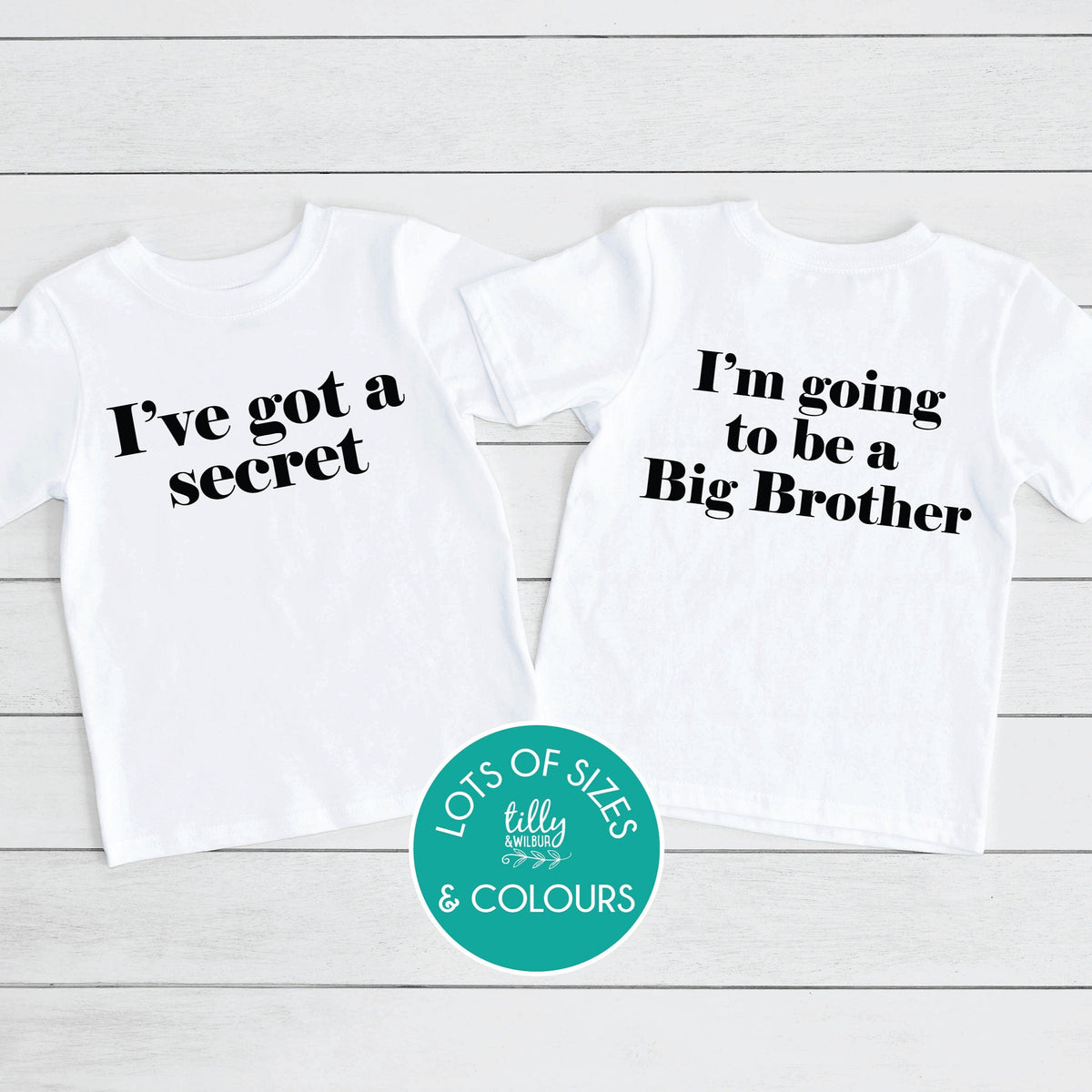 I've Got A Secret... I'm Going To Be A Big Brother T-Shirt, Big Brother Shirt, Pregnancy Announcement, Big Brother To Bee, Big Brother Tee