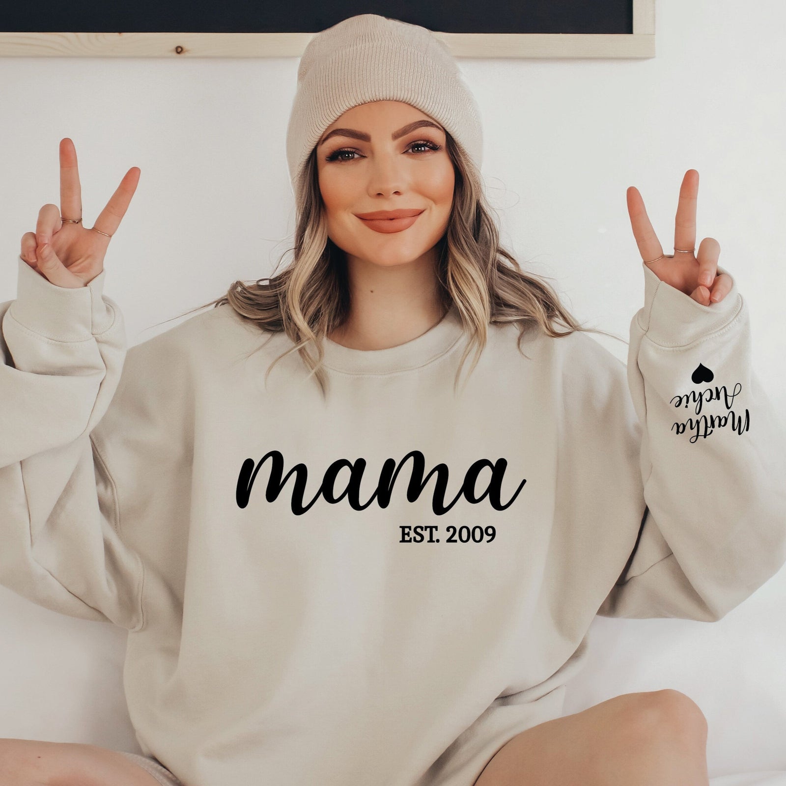 Mama Jumper, Mother's Day Jumper, Personalised Sweatshirt, Gift for Mum, Custom Mama Sweatshirt, Custom Mama Jumper, Mama Sweatshirt