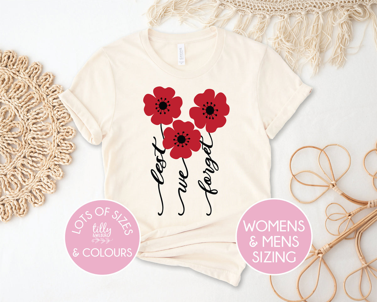 Lest We Forget Poppies