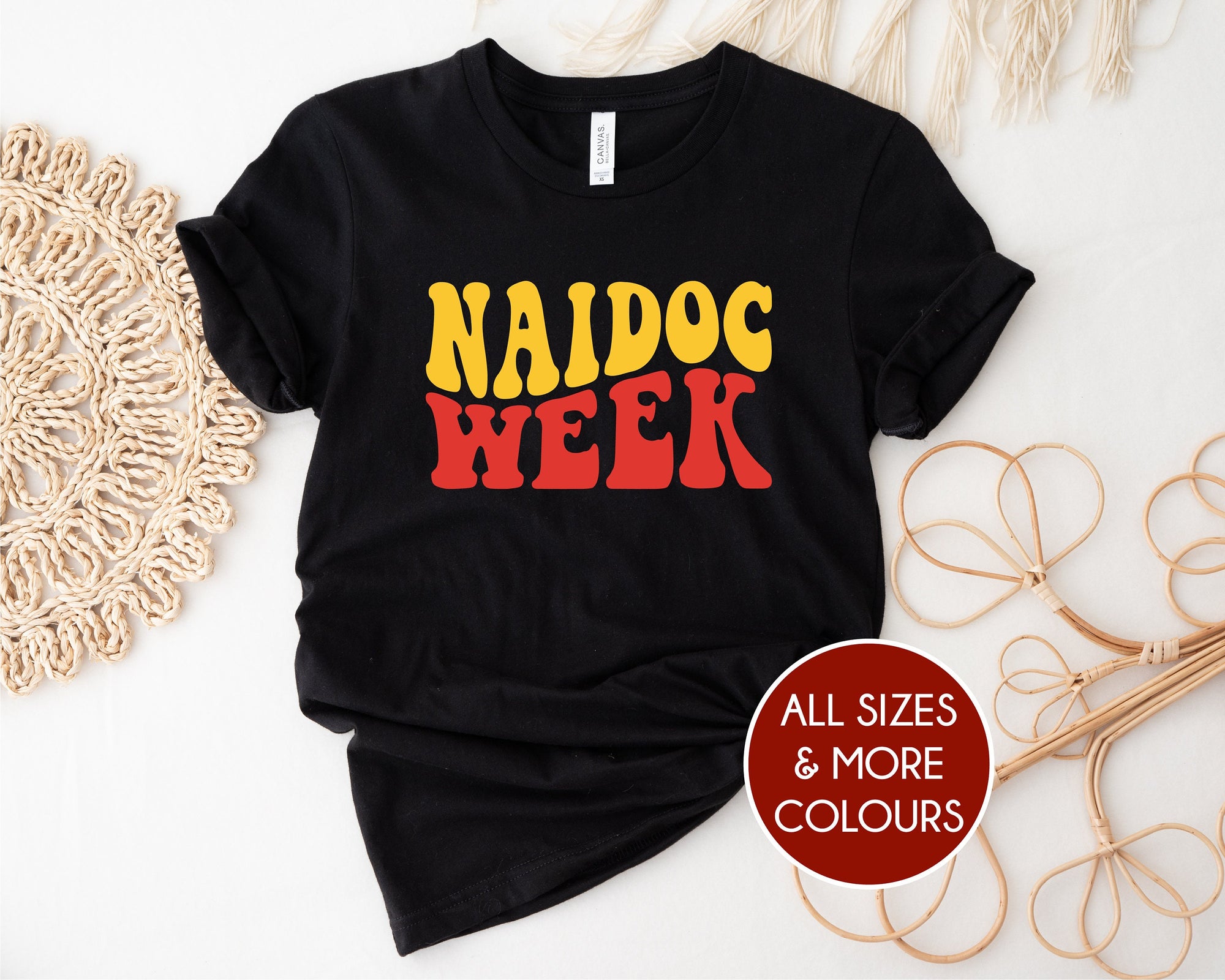 NAIDOC Week 2024 T-Shirt, Keep The Fire Burning! Blak, Loud And Proud, Reconciliation T-Shirt, Australian Indigenous, For Our Elders T-Shirt