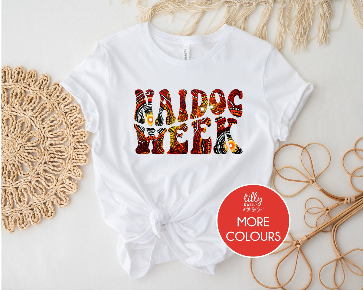 NAIDOC Week 2024 T-Shirt, Reconciliation T-Shirt, Australian Indigenous, For Our Elders T-Shirt, Aboriginal T-Shirt, Blak Loud &amp; Proud