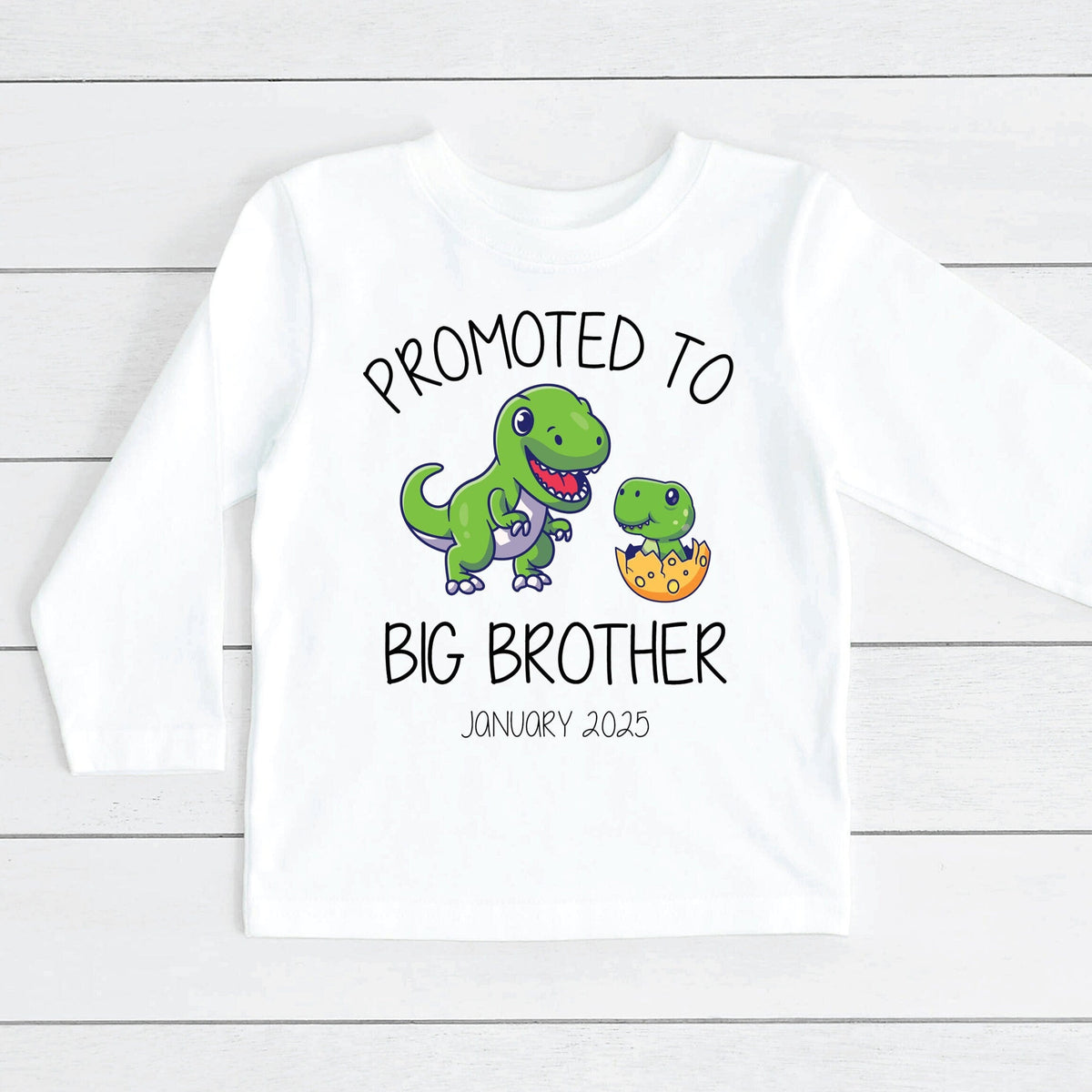 Big Brother T-Shirt, Promoted To Big Brother T-Shirt, Big Brother Shirt, I'm Going To Be A Big Brother, Pregnancy Announcement, Dinosaur Tee