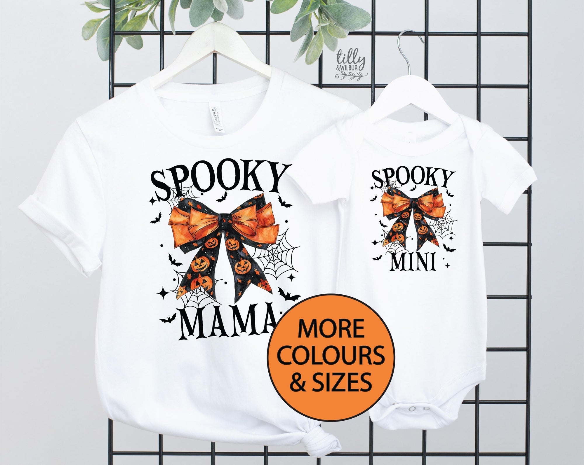 Spooky Mama And Spooky Mini Matching Outfits, Mama Mini, Matching Mama Mini Halloween, Coquette Halloween, Spooky Season, Retro Halloween