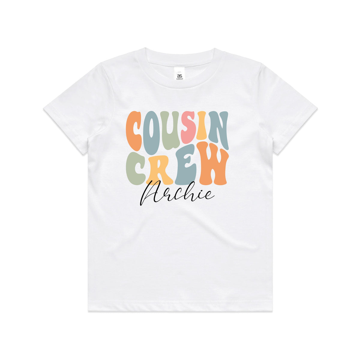 Cousin Crew With Name (MORE COLOURS &amp; STYLES)