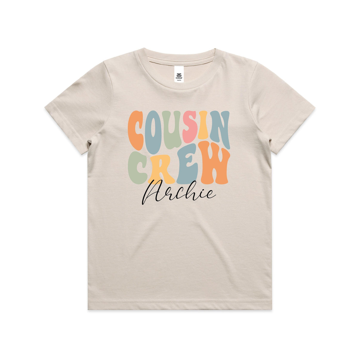 Cousin Crew With Name (MORE COLOURS &amp; STYLES)