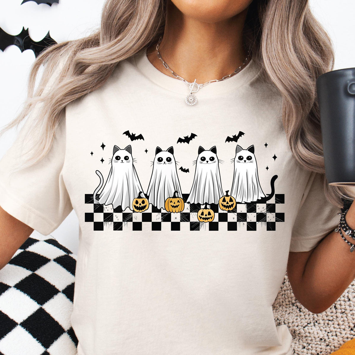 *MORE COLOURS AVAILABLE* Halloween Cats T-Shirt