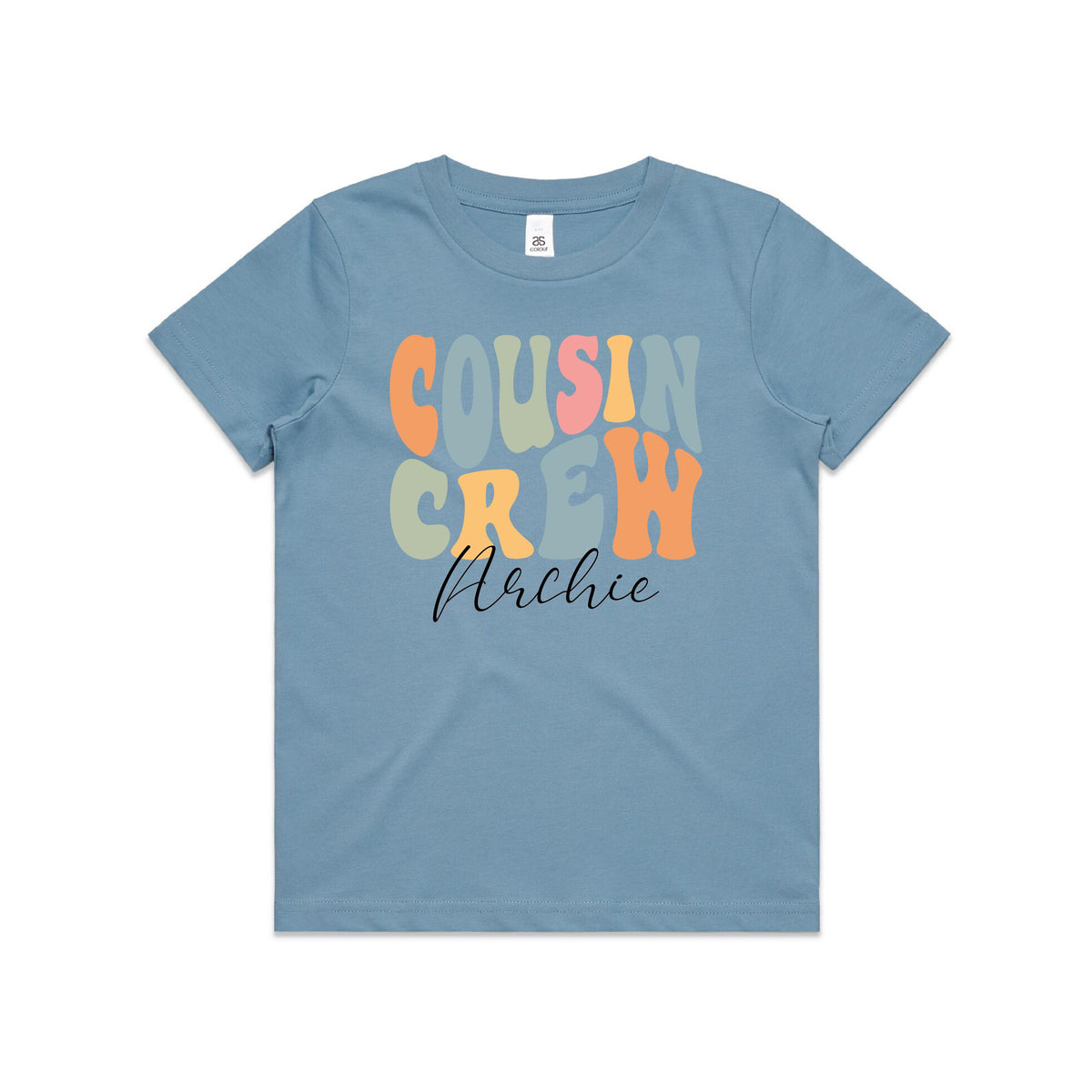 Cousin Crew With Name (MORE COLOURS &amp; STYLES)