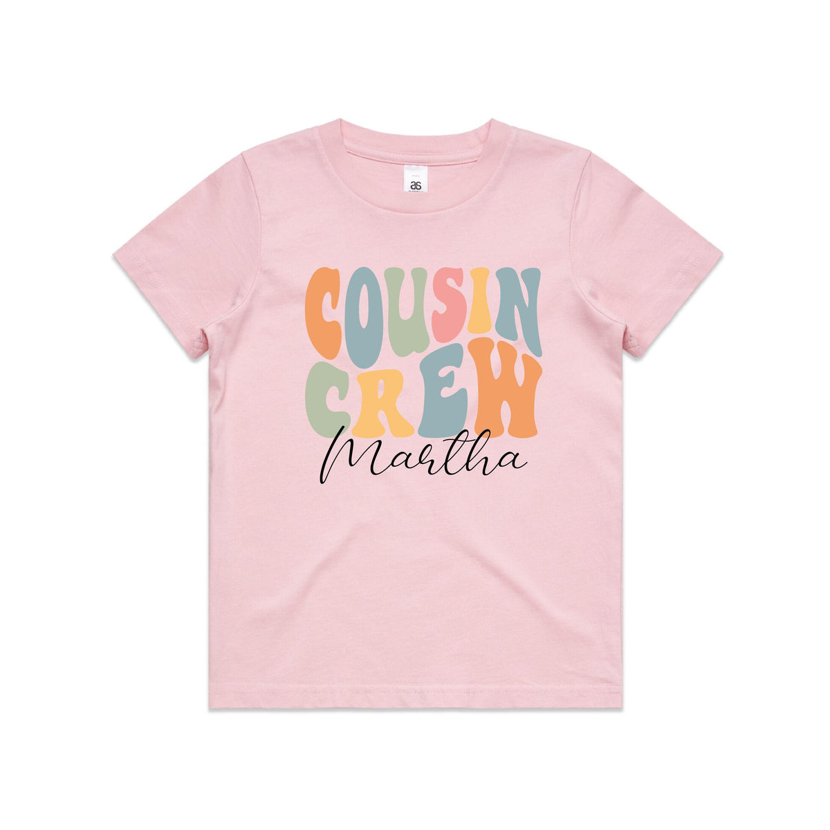 Cousin Crew With Name (MORE COLOURS &amp; STYLES)