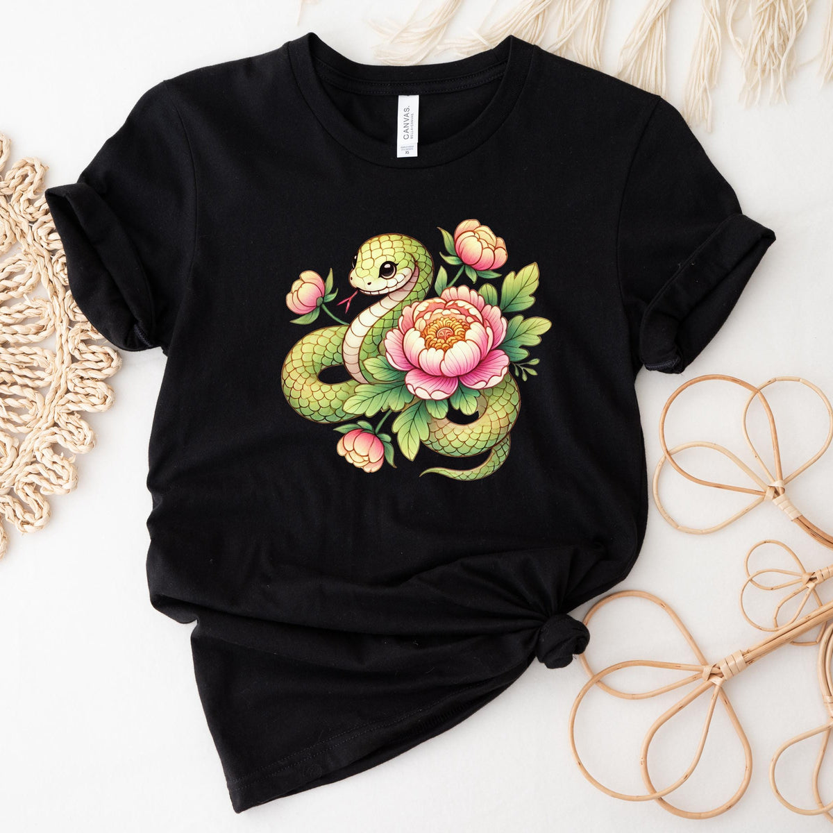 Chinese New Year T-Shirt, Year Of The Snake T-Shirt, Lunar New Year T-Shirt, More Colours &amp; Sizes - Just Ask!, Chinese Snake, 2025 T-Shirt