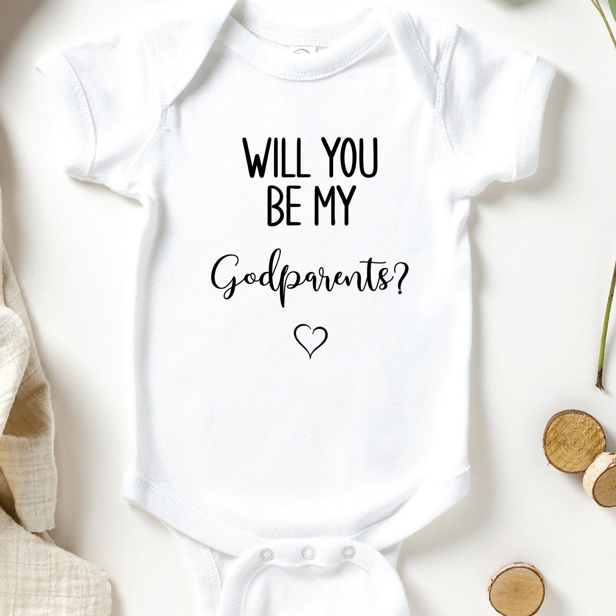 Will You Be My Godparents Baby Bodysuit, Godparents Bodysuit, Godparents Invitation, Godparents Announcement, Newborn Baby Gift