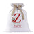 Personalised Santa Sack, Alphabet Santa Sack, 47cm x 66cm, High Quality Cotton Linen, Christmas Gift Bag, Christmas Keepsake, Xmas Stocking
