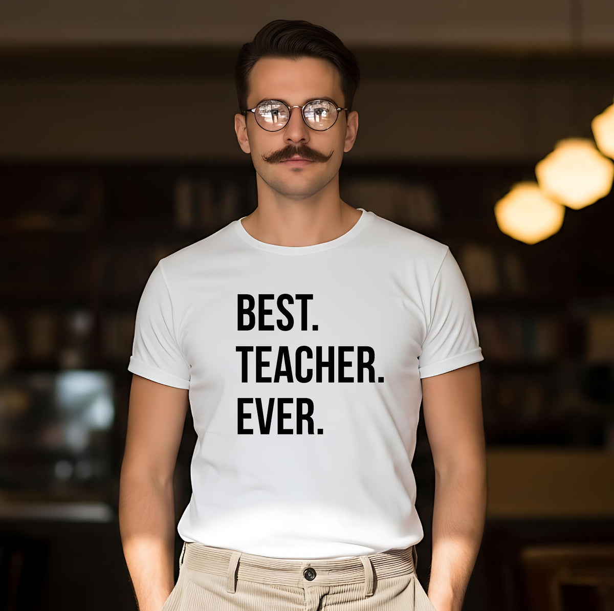 Best Teacher Ever Shirt | Teacher Gift for Men or Women | Funny Teacher Appreciation Tee | Back to School Teacher Outfit | Multiple Colours