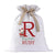 Personalised Santa Sack, Alphabet Santa Sack, 47cm x 66cm, High Quality Cotton Linen, Christmas Gift Bag, Christmas Keepsake, Xmas Stocking