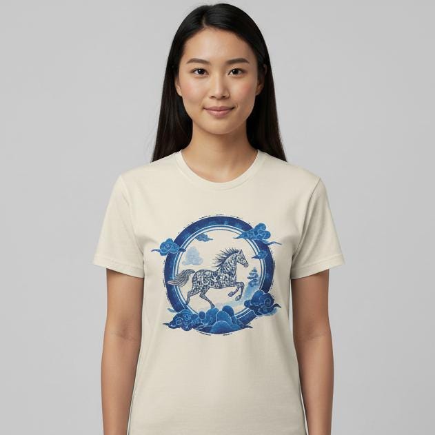 Year Of The Horse T-Shirt Or Bodysuit, More Colours, Chinese New Year Celebrations